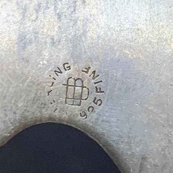 Victorian Unger Brothers Sterling Silver Sash Buckle Signed Broken clasp (2550) - Picture 7 of 9